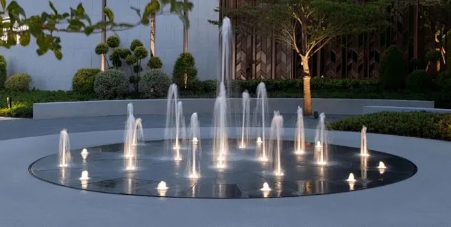 小區(qū)噴泉景觀